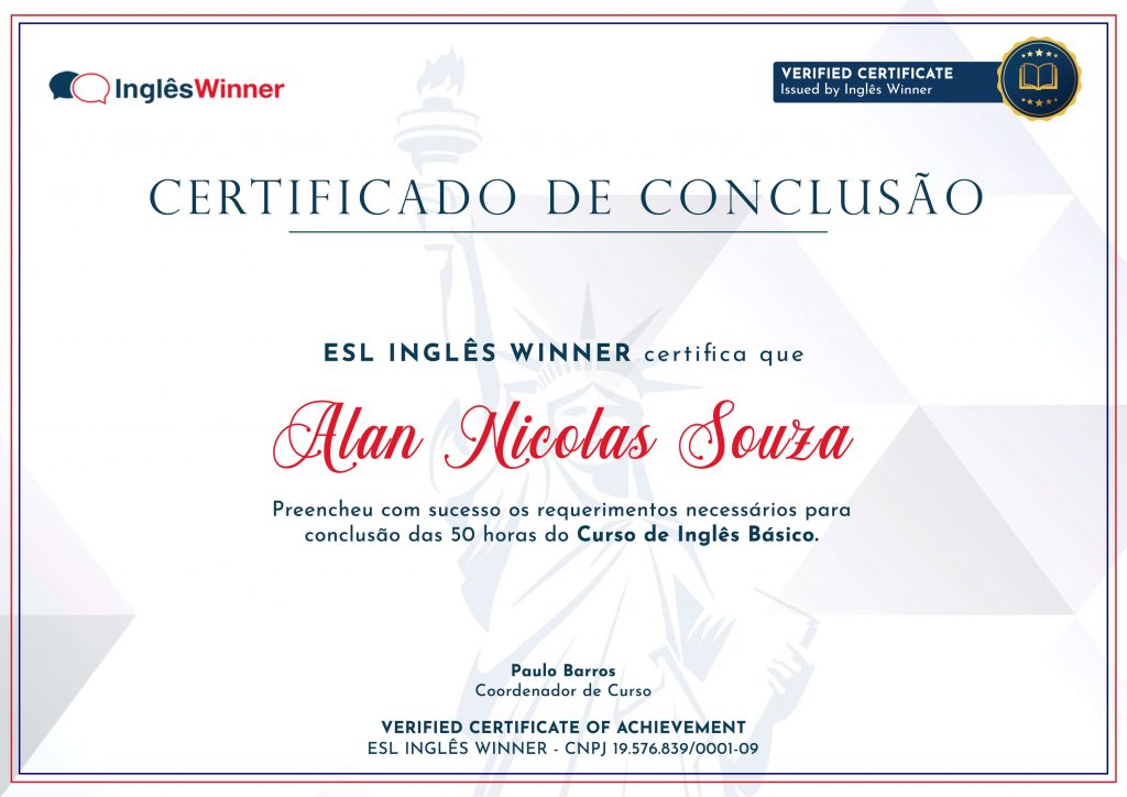 curso-vip - Inglês Winner